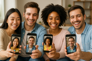 Bate-Papo com Câmera: Apps para Amizades e Novos Encontros